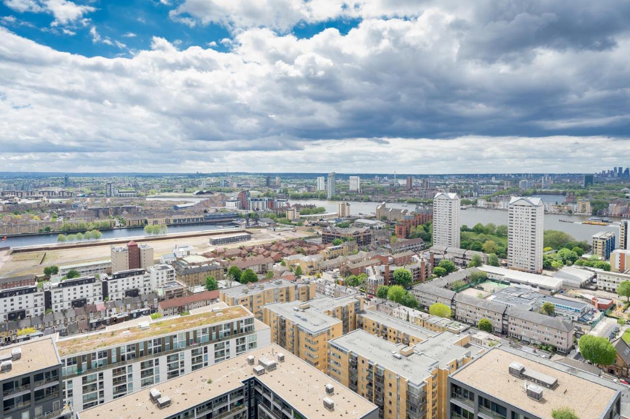 Luxurious Spacious 2Bed Suites Skyline River Views By Canary Wharf Лондон Экстерьер фото